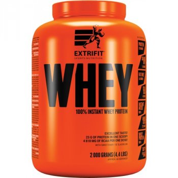 Extrifit 100 % Whey Protein - 2000 g, ovocný shake