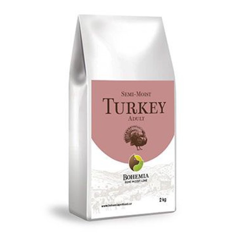 BOHEMIA SEMI MOIST Adult Turkey 2 kg