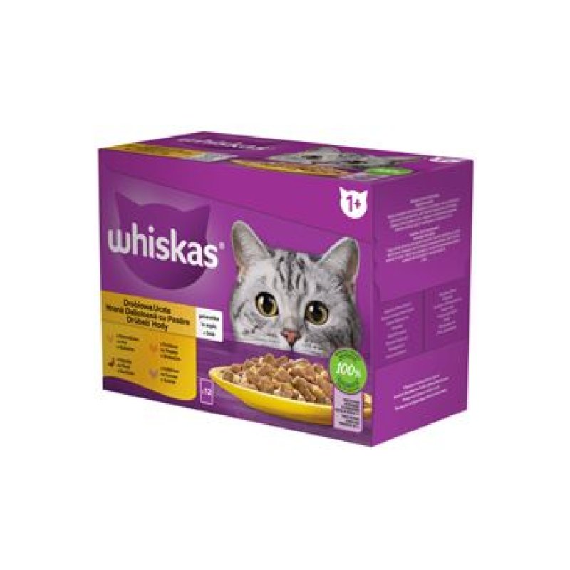 Whiskas kaps. Core Drůb.výběr žel. 12 x 85 g