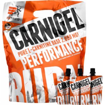 Extrifit Carnigel - 25x 60 g, pomeranč