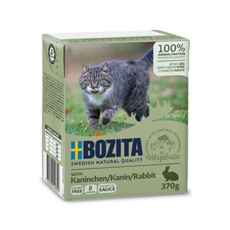 Bozita Cat kousky v omáčce s králičí Tetrapak 370 g