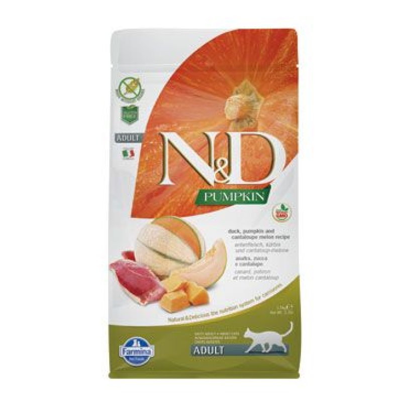 N&D Pumpkin CAT Duck & Cantaloupe melon 5 kg