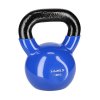 Kettlebell pokrytý vinylem HMS KN 10 kg, modrý