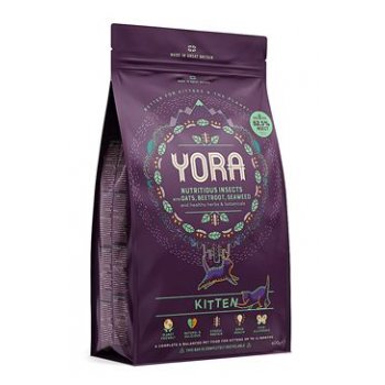 YORA Cat Kitten granule z hmyzu pro koťata 600 g