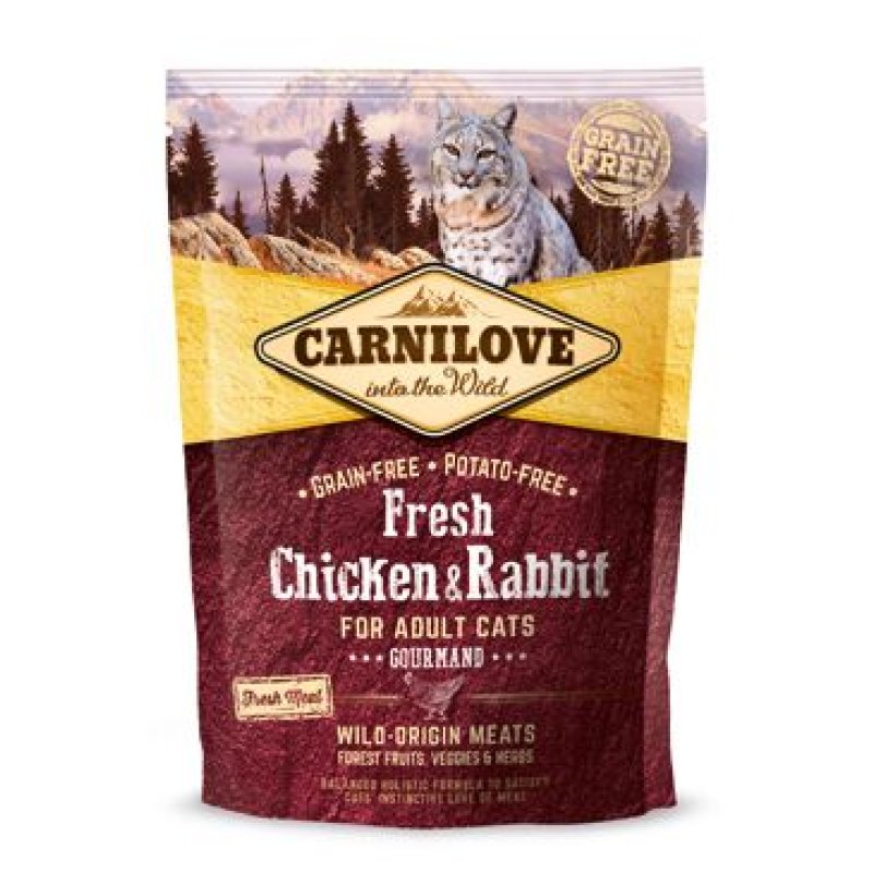 Carnilove Cat Fresh Chicken & Rabbit for Adult 400 g