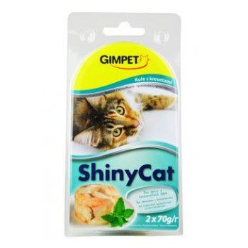 Gimpet ShinyCat  kuře/krevety 2 x 70 g