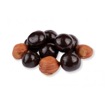Lískové ořechy v KAROBU - 250 g