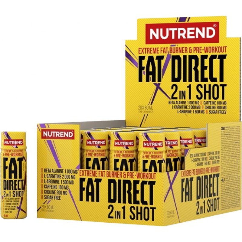 Nutrend Fat Direct Shot - 20x 60 ml