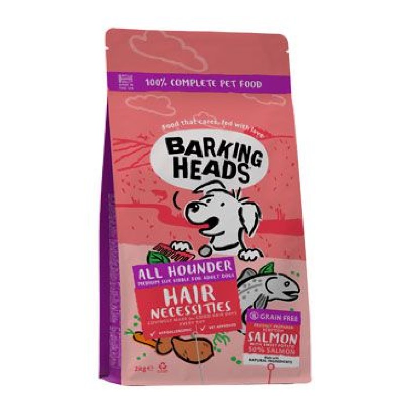 BARKING HEADS All Hounder Hair Necessities Salmon 2 kg