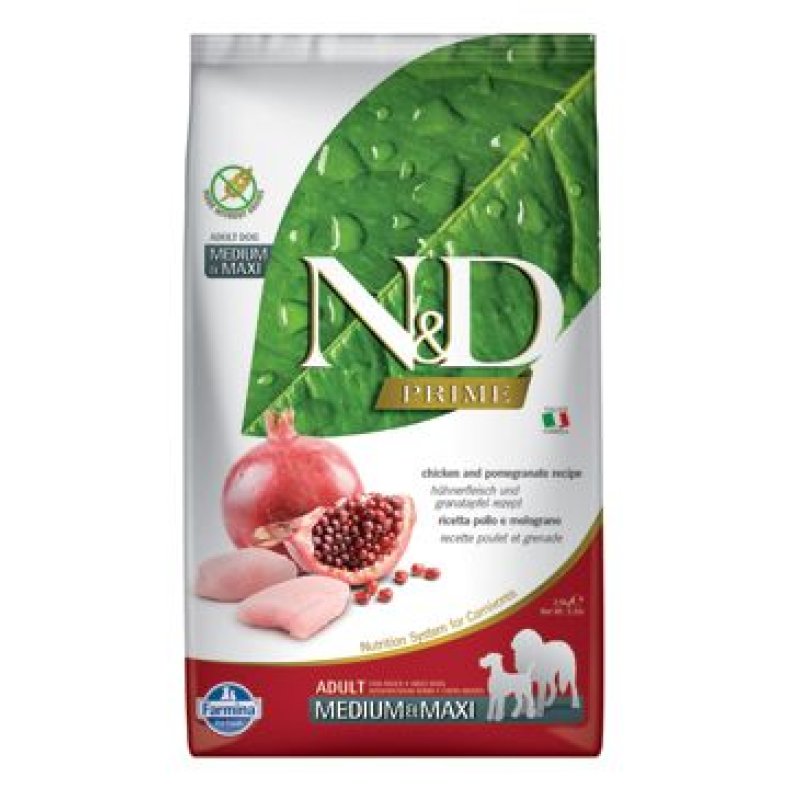 N&D PRIME DOG Puppy M/L Chicken & Pomegranate 2,5 kg