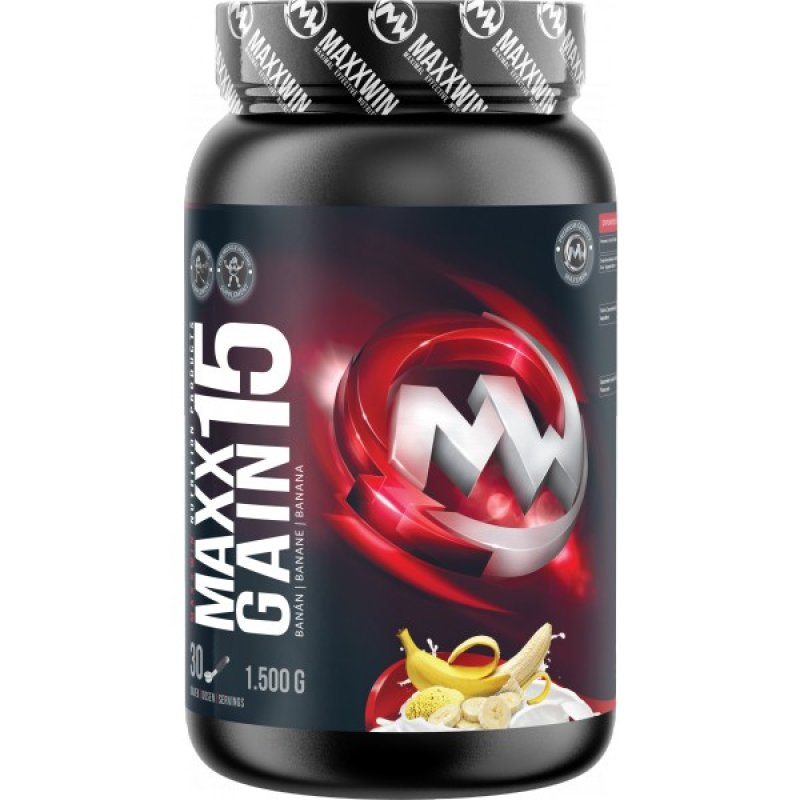 MaxxWin Maxx Gain 15 - 1500 g, vanilka