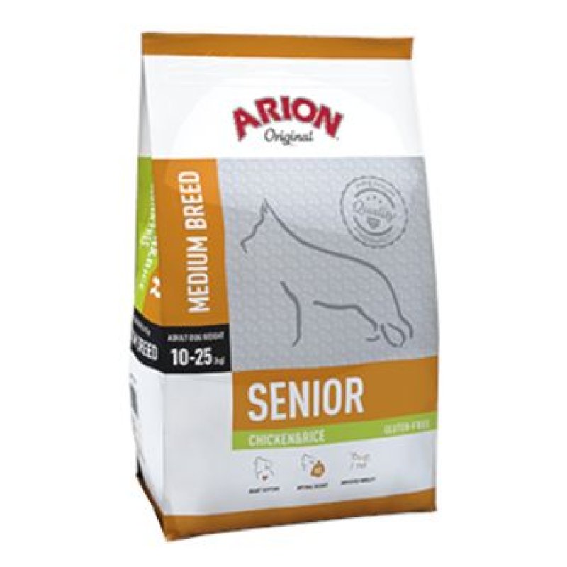 Arion Dog Original Senior Chicken Rice 3 kg