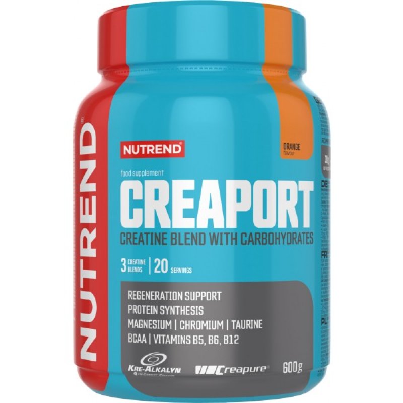 Nutrend Creaport 600 g, pomeranč