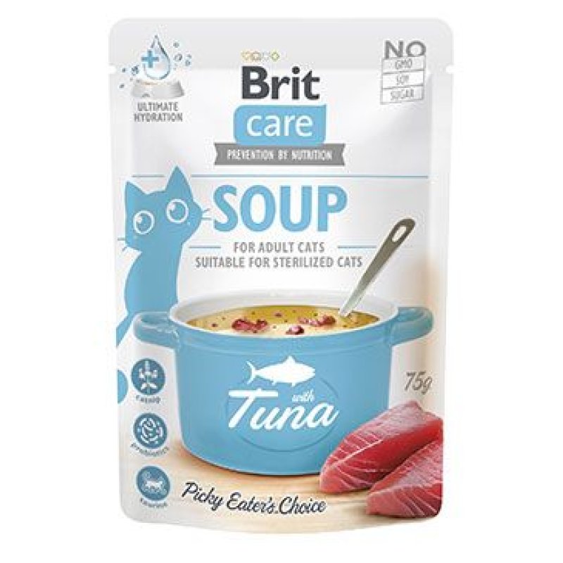 Brit Care Cat Soup with Tuna 75 g