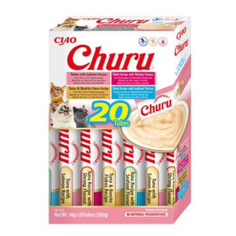 Churu Cat BOX Seafood Variety 20 x 14 g