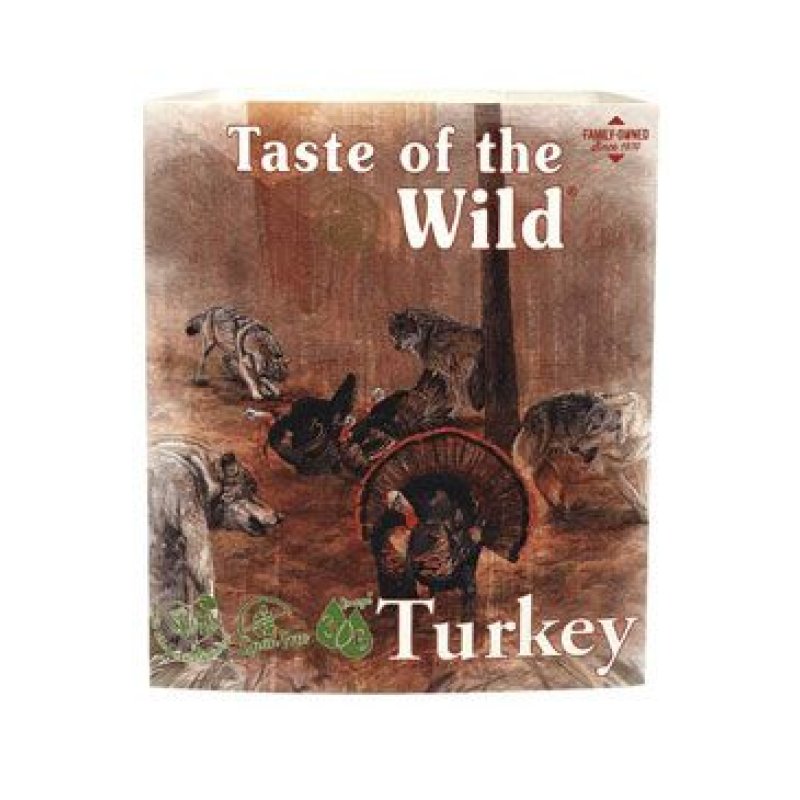 Taste of the Wild paštika Turkey & Duck Tray 390 g