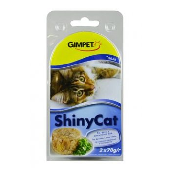 Gimpet ShinyCat tuňak 2 x 70 g