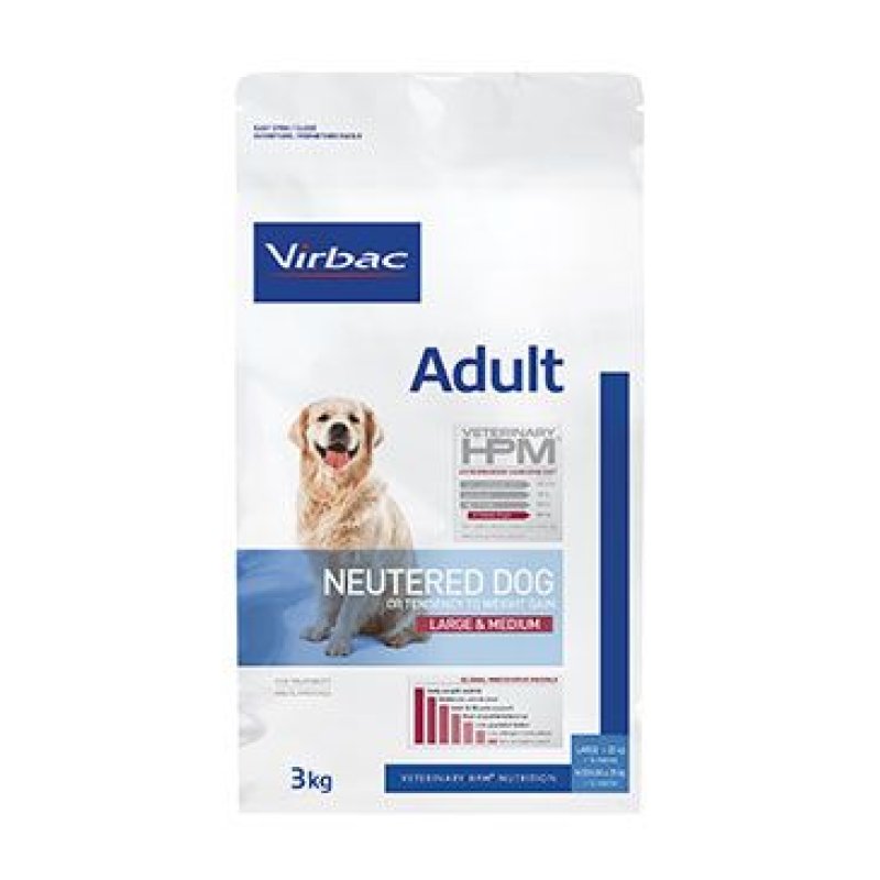 VET HPM Adult Dog Neutered Large & Medium 3 kg