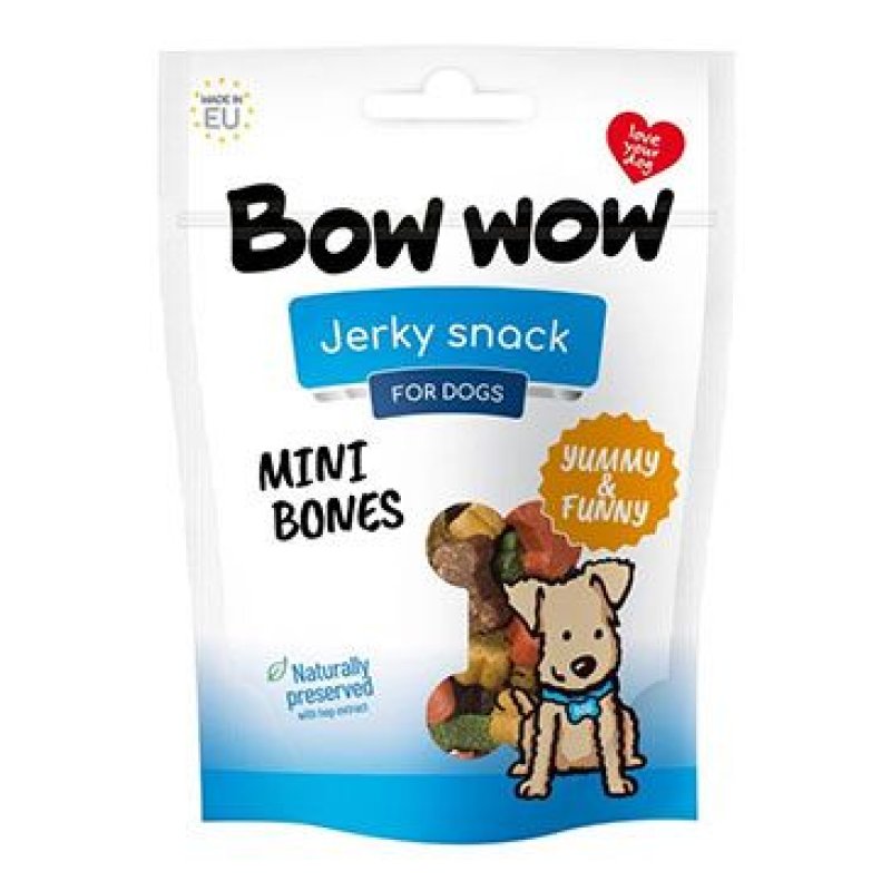 Bow wow poch. Mini kostičky 80 g