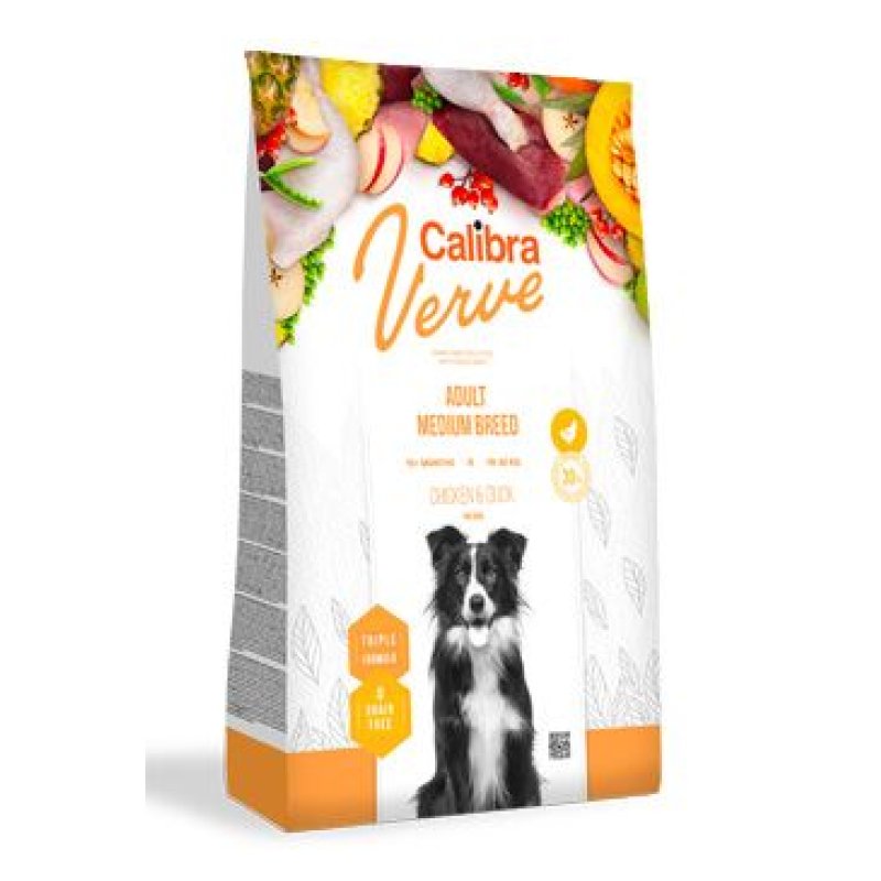 Calibra Dog Verve GF Adult Medium Chicken&Duck 2 kg