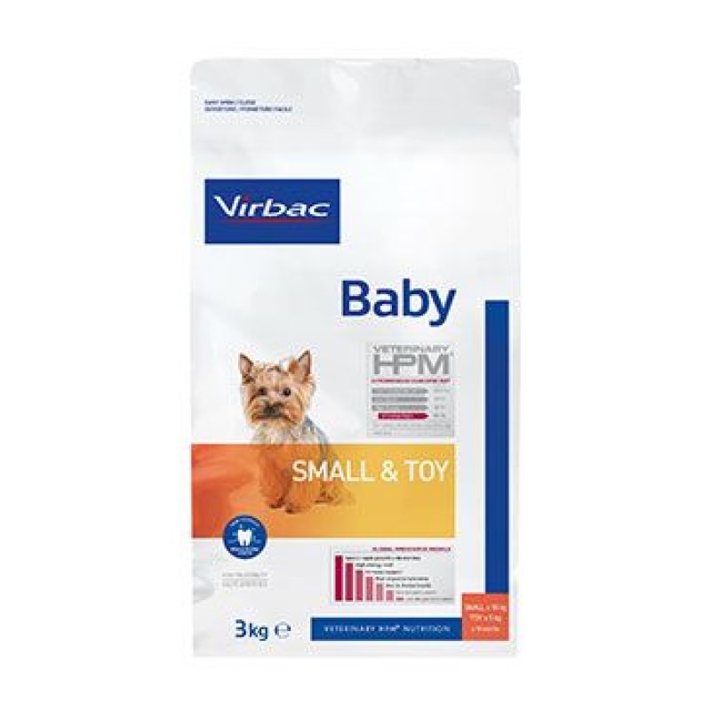 VET HPM Baby Dog Small & Toy 3 kg