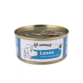 All Animals DOG losos mletý 100 g