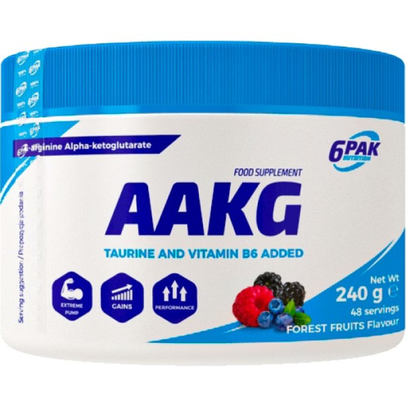 6Pak Nutrition Arginine AKG 240 g