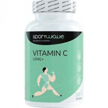 Sport Wave Vitamin C Long+ 120 cps