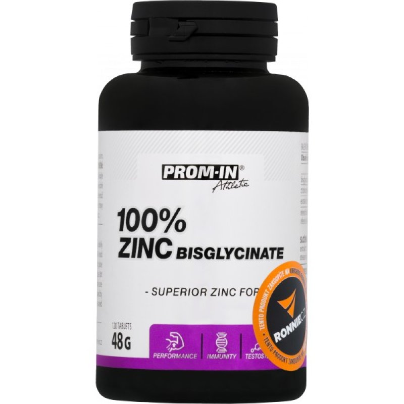 PROM-IN Zinek • 100 % Zinc Bisglycinate 120 tbl