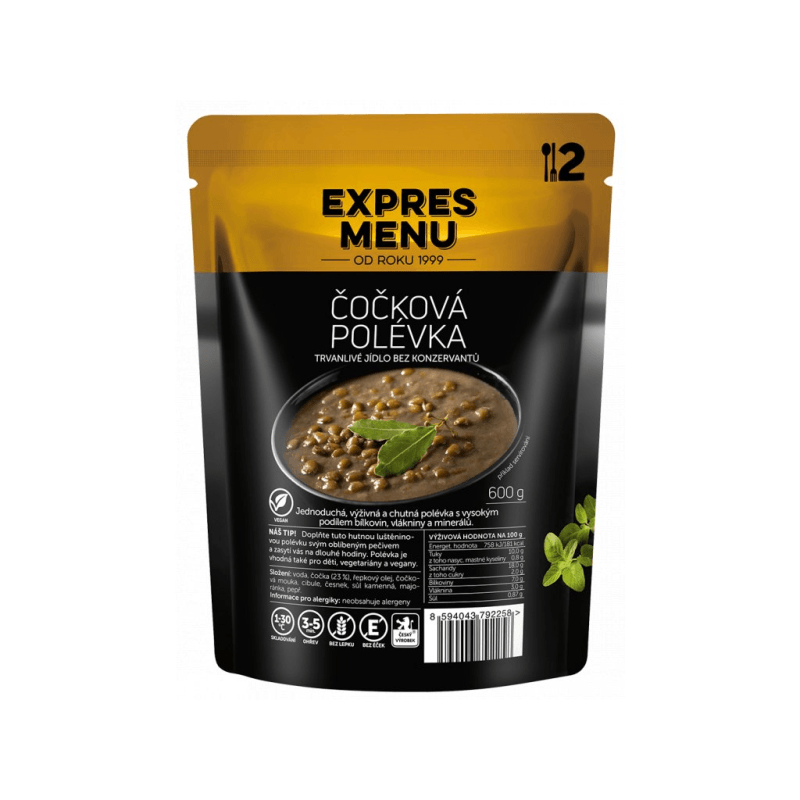 EXPRES MENU Čočková polévka 600 g