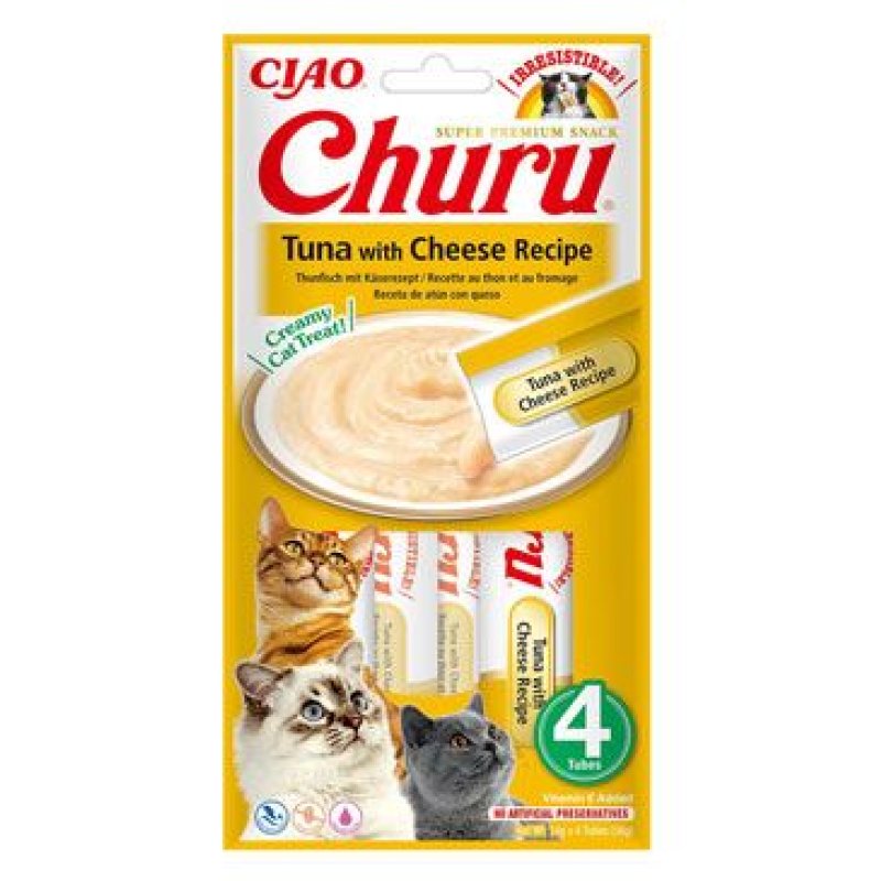 Churu Cat Tuna with Cheese Recipe 4 x 14 g