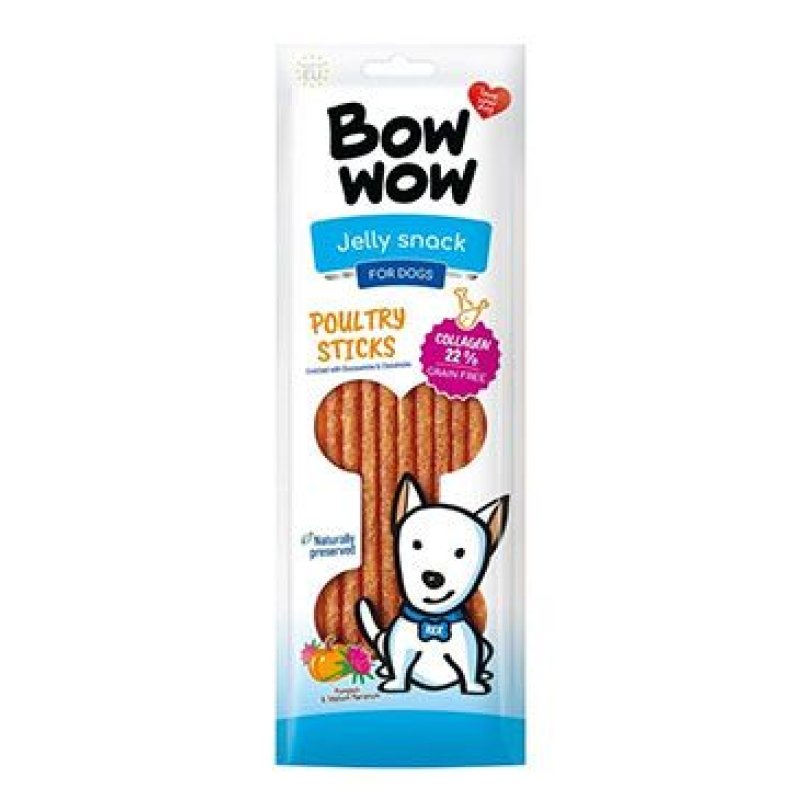 Bow wow poch. Drůbeží tyčinky 10 ks