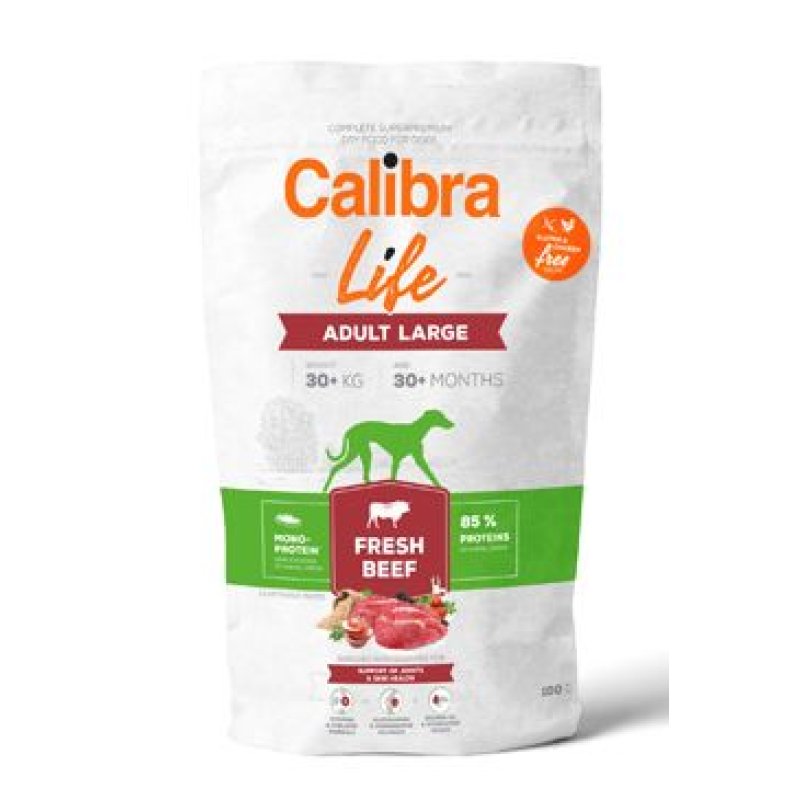 Calibra Dog Life Adult Large Fresh Beef 100 g