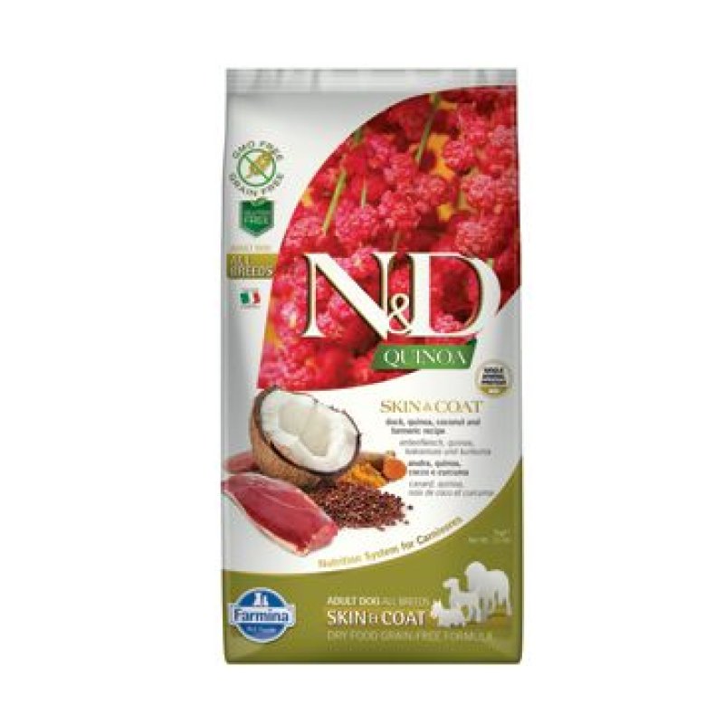 N&D Quinoa DOG Skin & Coat Duck & Coconut 7 kg