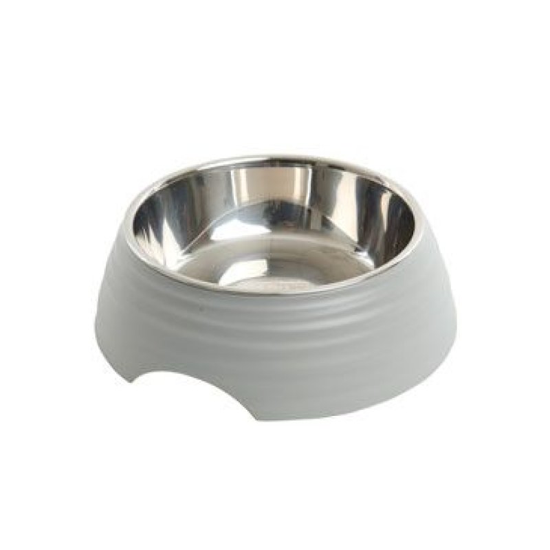 Miska melamin Frosted Ripple Bowl 700 ml šedá BUSTER