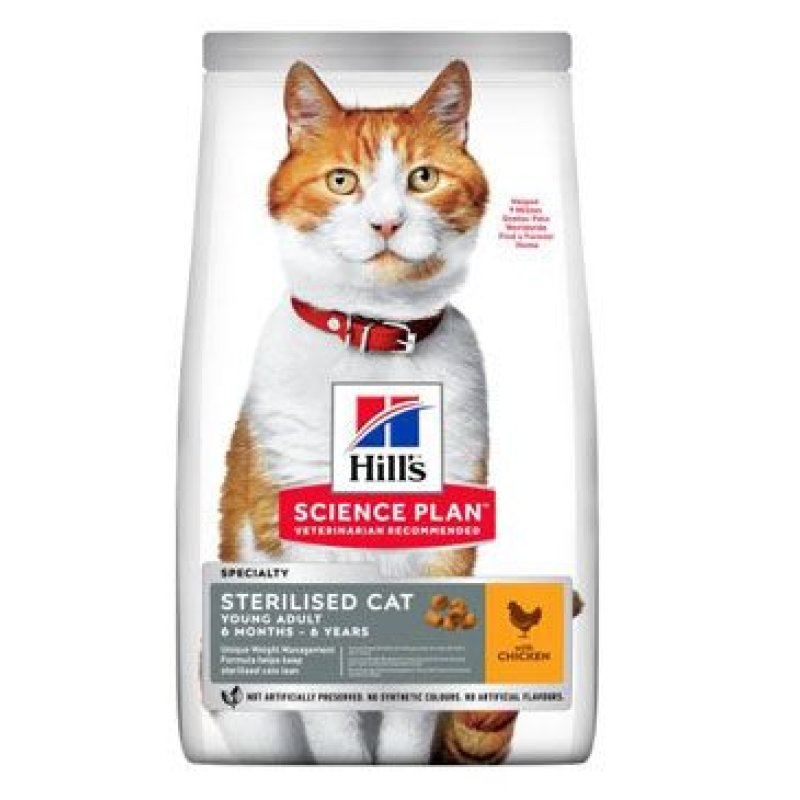 Hill's Fel. SP Adult Sterilised Cat Chicken 10 kg