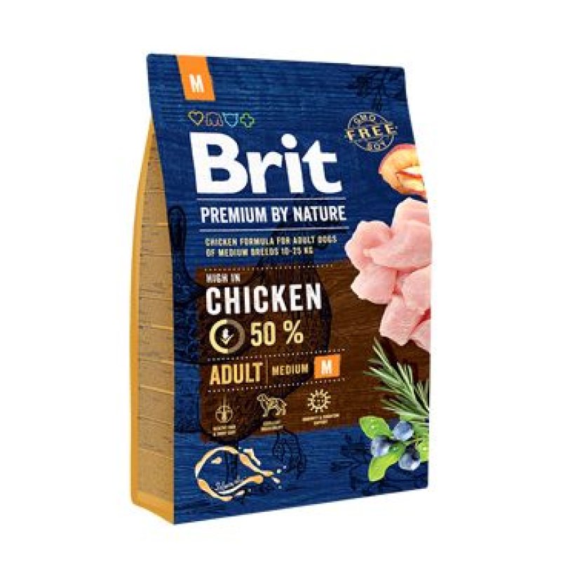 Brit Premium Dog by Nature Adult M 3 kg