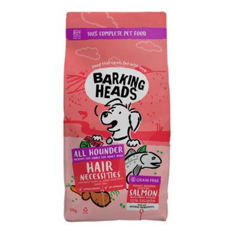 BARKING HEADS All Hounder Hair Necessities Salmon 12 kg