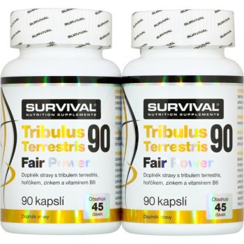 Survival Tribulus Terrestris 90 Fair Power 90 cps - AKCE 1+1