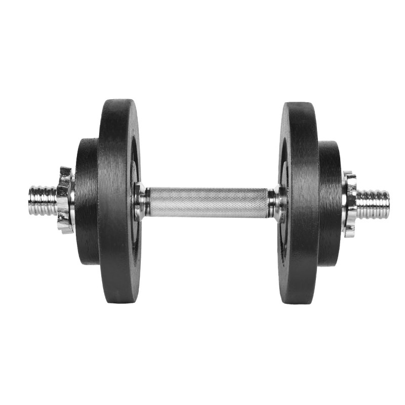 Činka nakládací LIFEFIT® jednoruční 15 kg, 30mm tyč/4x kotouč