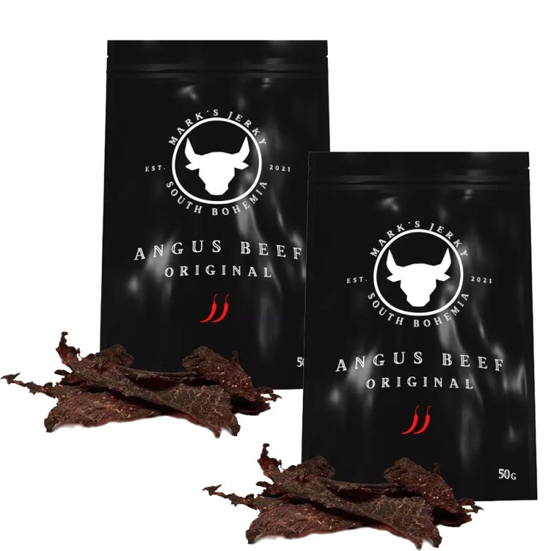 Mark´s Jerky South Bohemia Angus Beef Original 2x50 g