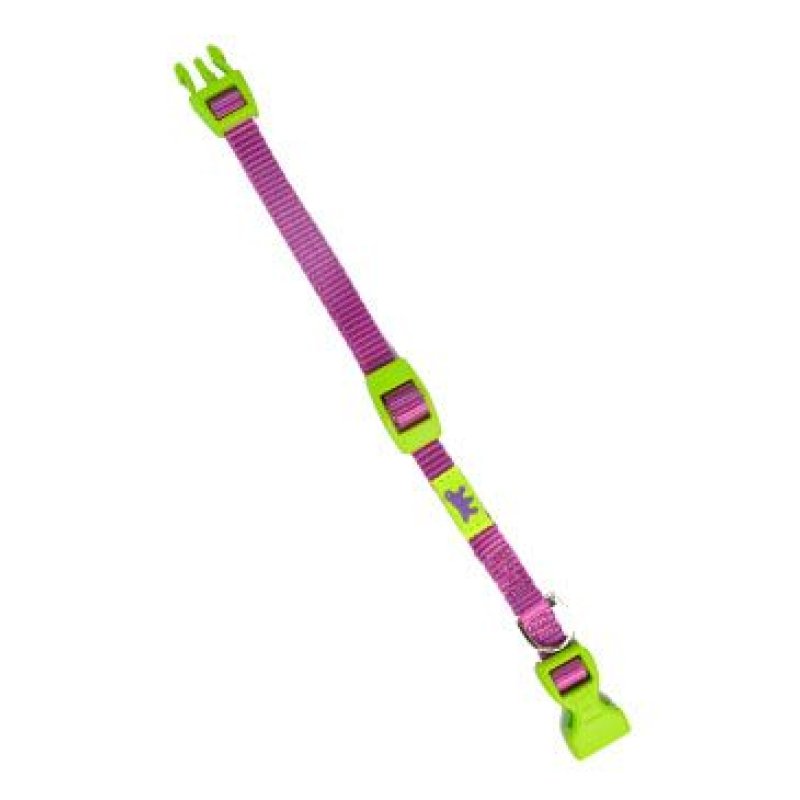 Ferplast obojek nylon CLUB C 32 cm x 10 mm světle fialový