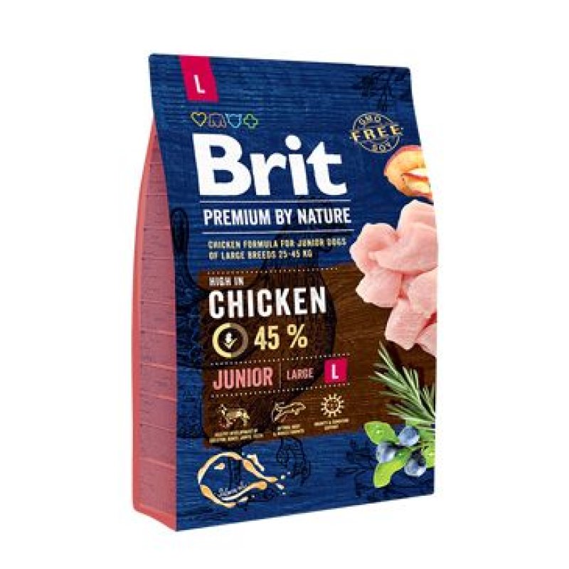 Brit Premium Dog by Nature Junior L 3 kg