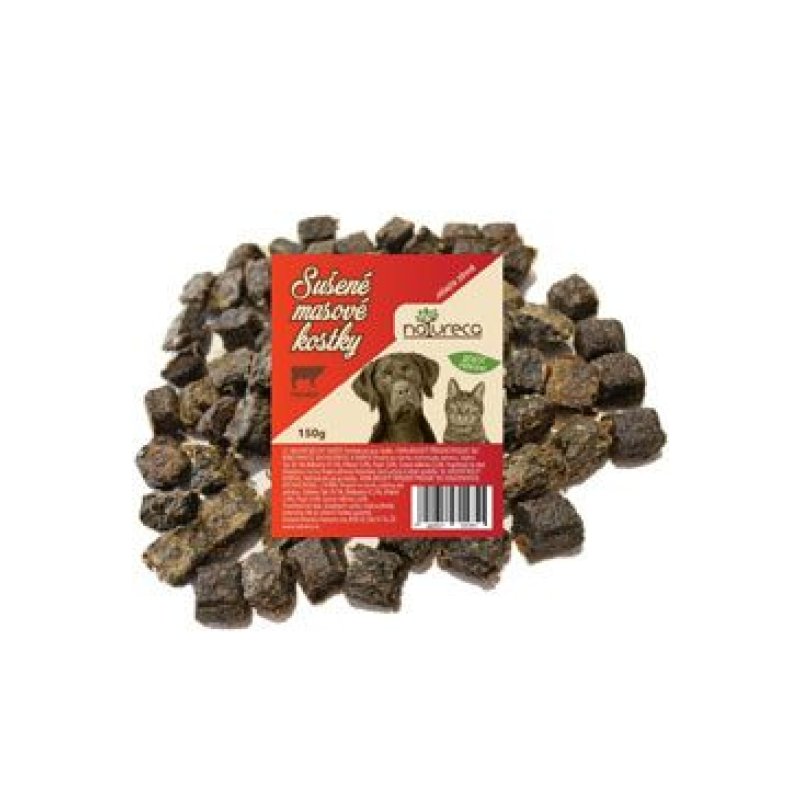 Natureca Masové kostky Hovězí 100% maso 150 g