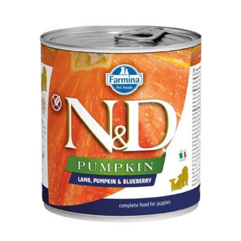 N&D DOG PUMPKIN Puppy Lamb & Blueberry 285 g