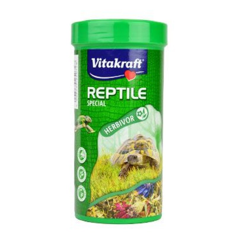 Vitakraft Reptile Turtle Herbivor such. plazi 250 ml