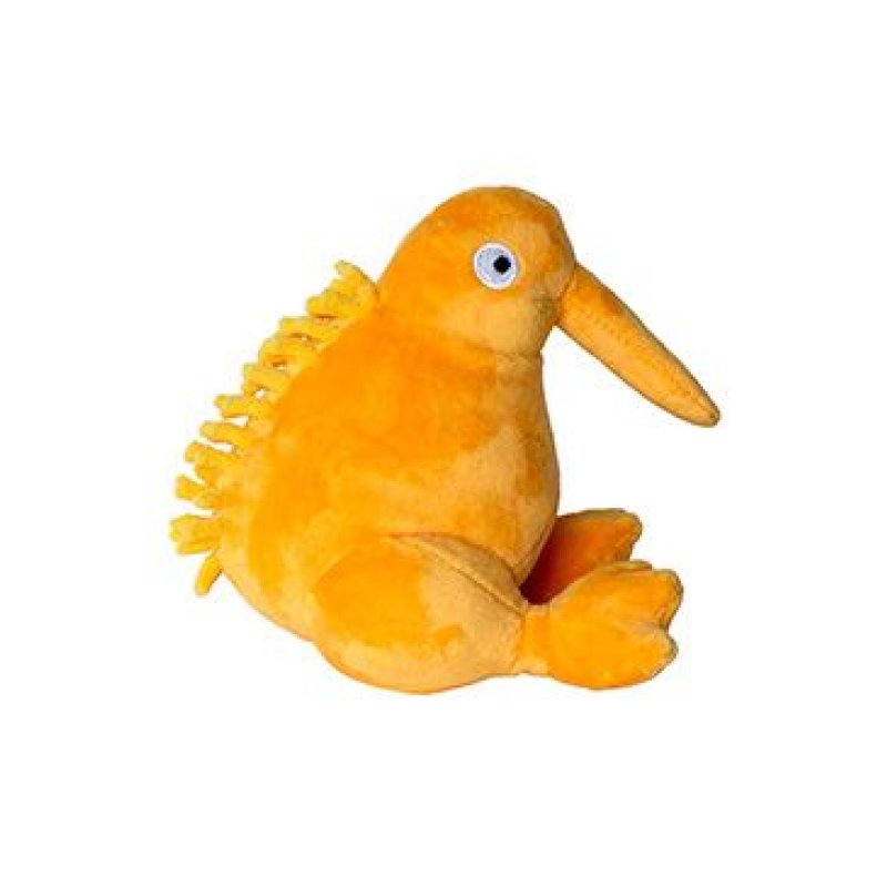 Kiwi PLUSH plyš, pískací, oranžová 16 cm