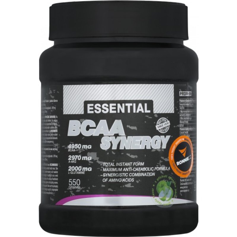 PROM-IN Essential BCAA Synergy - 550 g, pomeranč