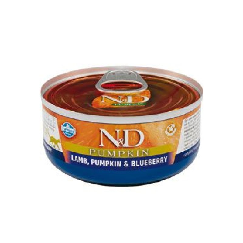 N&D CAT PUMPKIN Adult Lamb & Blueberry 70 g