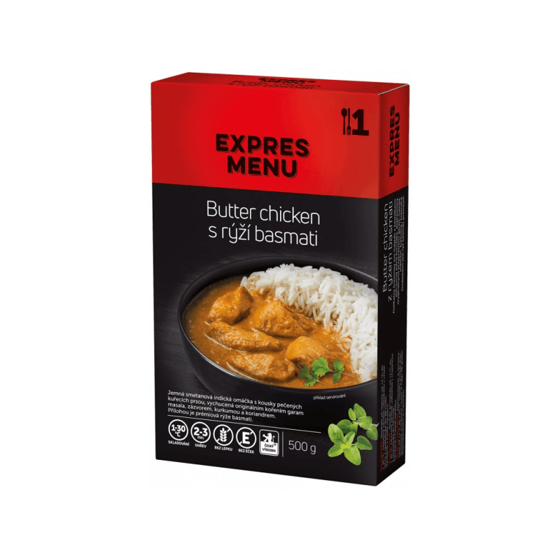 EXPRES MENU KM Butter chicken s basmati rýží 500 g